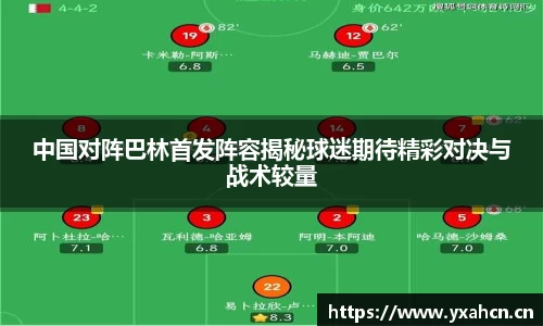中国对阵巴林首发阵容揭秘球迷期待精彩对决与战术较量